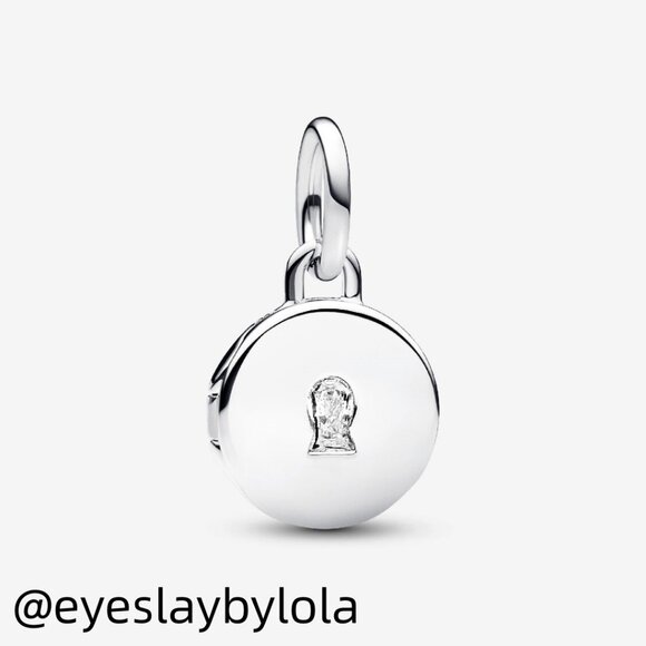 Pandora Openable & Engravable Love Locket Dangle Charm - Picture 1 of 6